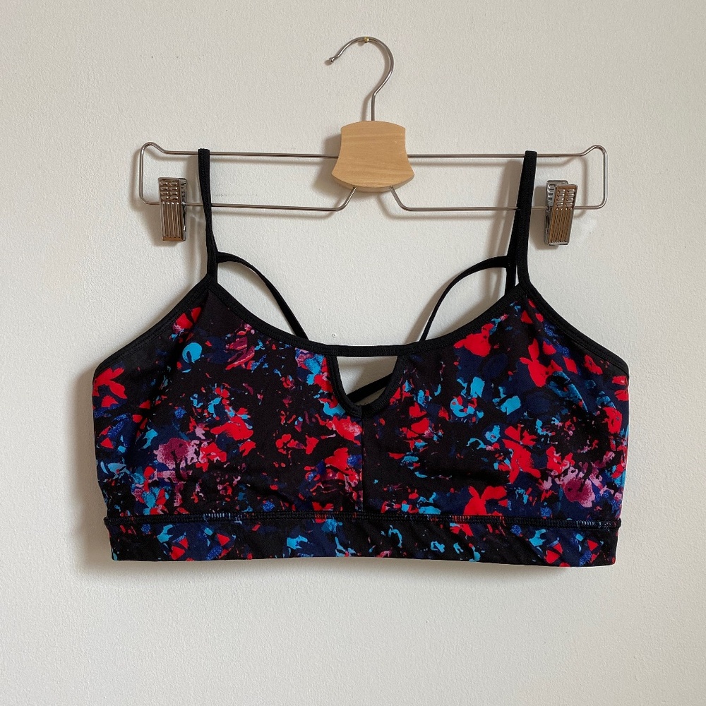Women's Floral Sports Bra